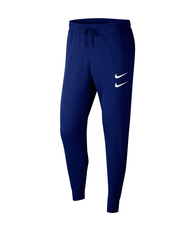 Pantalón deportivo Nike swoosh azul - Tus Camisetas