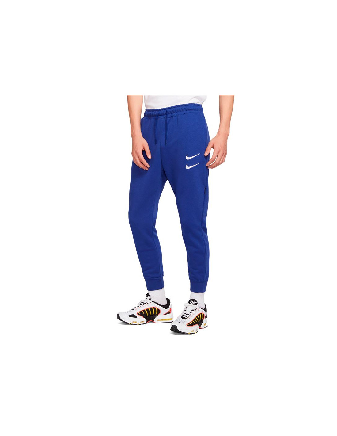 ᐈ Pantalones Nike Swoosh Azul Hombre Atmosfera Sport©