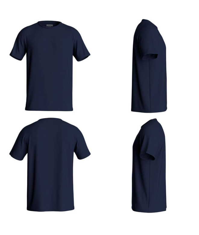 Camiseta Kappa Jenno Hombre Blue Marine