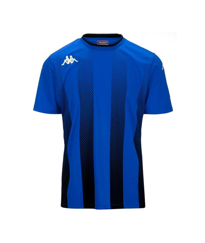 Moletom Futebol Kappa Bugo Homem Blue Sapphire/Black