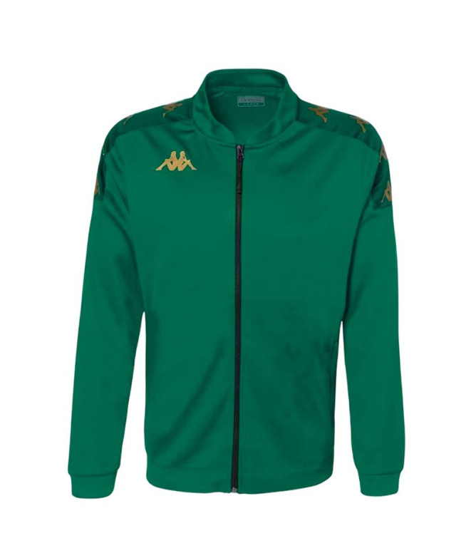 Sudadera Fitness Kappa Giullio Hombre Green/Green Galapagos