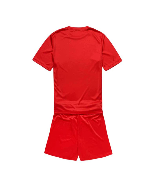 Conjunto Fútbol Kappa Gorkit Infantil Red