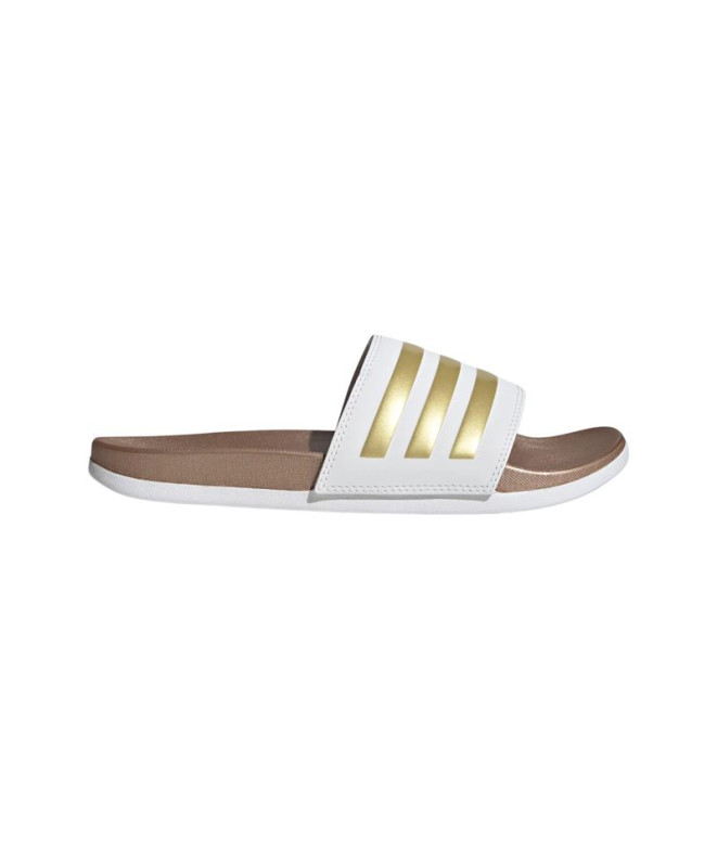 Chanclas de Natación adidas Adilette Comfort Mujer Blanco