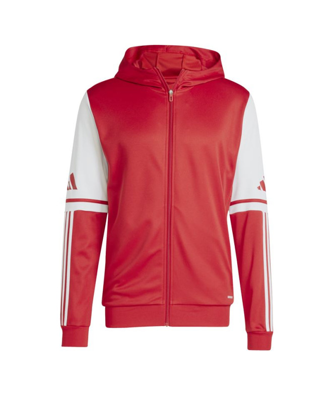 Sudadera de Fútbol adidas Squadra25 Hood Hombre Rojo