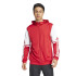 Moletom de Futebol adidas Squadra25 Hood Homem Vermelho