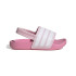 Chinelos de Natação adidas Adilette Estrap Infantil Rosa