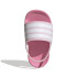 Chinelos de Natação adidas Adilette Estrap Infantil Rosa