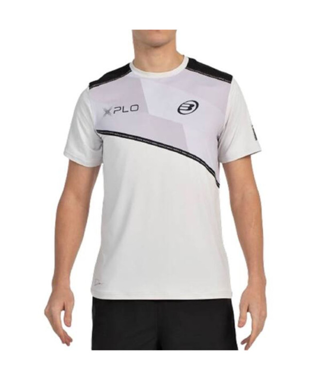 Camiseta de Padel Bullpadel Dinneno 25V Hombre Gris Perla