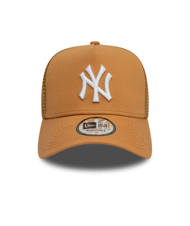 Boné New York Yankees League New Era Essential 9FORTY A-Frame Trucker Bege