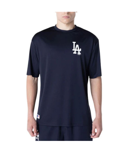 Camiseta New Era LA Dodgers League Essential Hombre Azul...