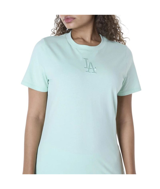 Camiseta New Era LA Dodgers MLB League Essential Mujer Verde
