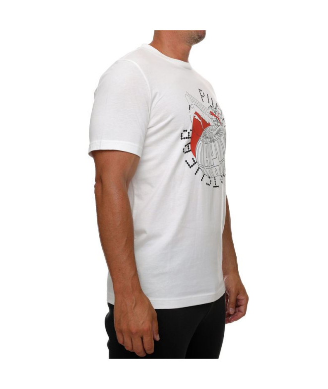 Camiseta Puma Grpahics Execution Hombre Blanco