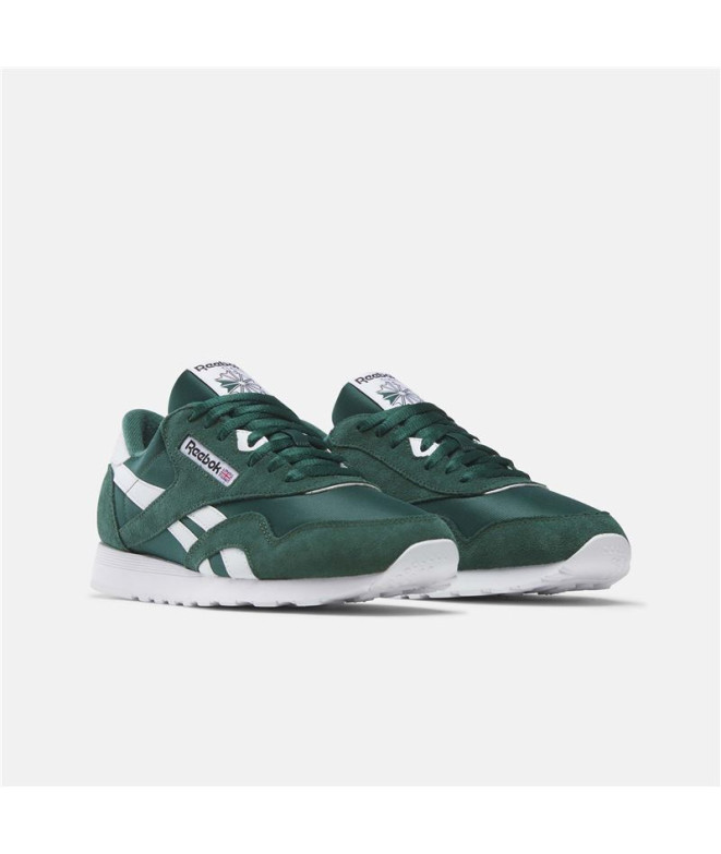 Zapatillas Reebok Classic Nylon Hombre Verde