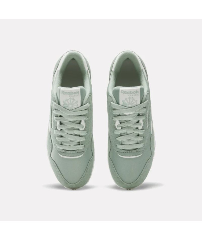 Chaussures Reebok Classic Nylon Femme Vert
