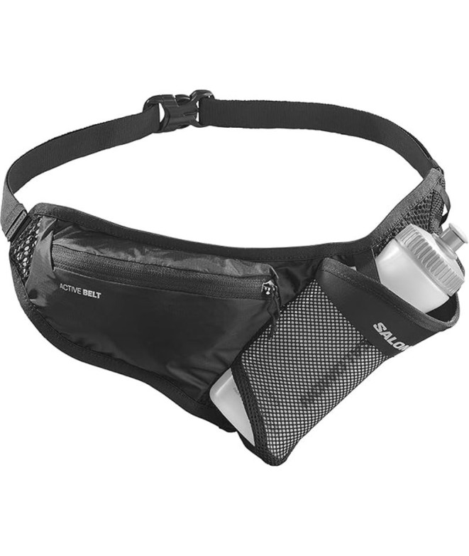Cinturón de Running Salomon Active 3D Bottle Negro