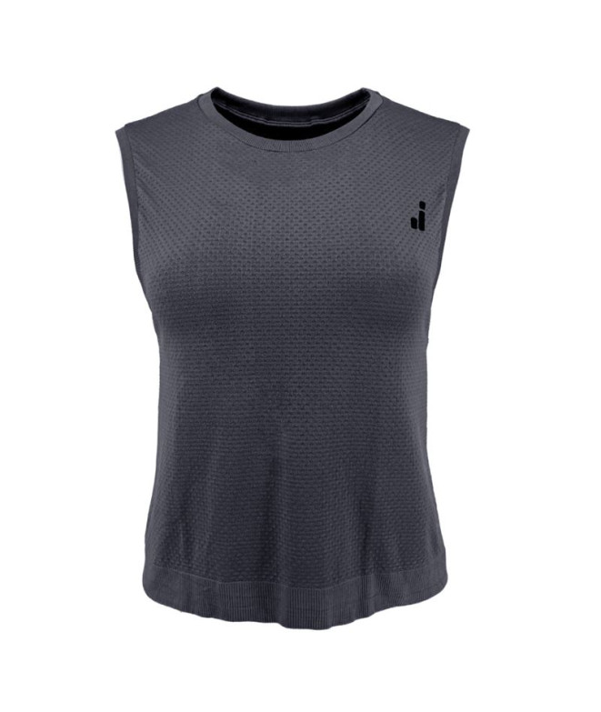 Top de montanha Joluvi Mia Croptop W Mulher Antracita