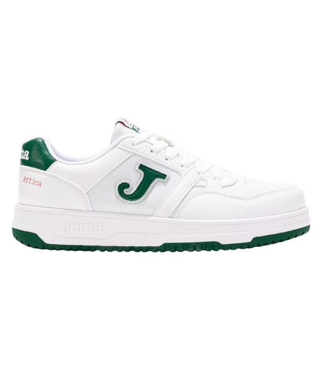 Zapatillas Joma C.Attica Men 2515 Blanco Verde Hombre