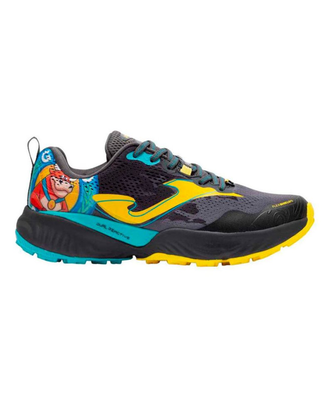 Zapatillas Joma Sierra 2471 Negro Gris Niño