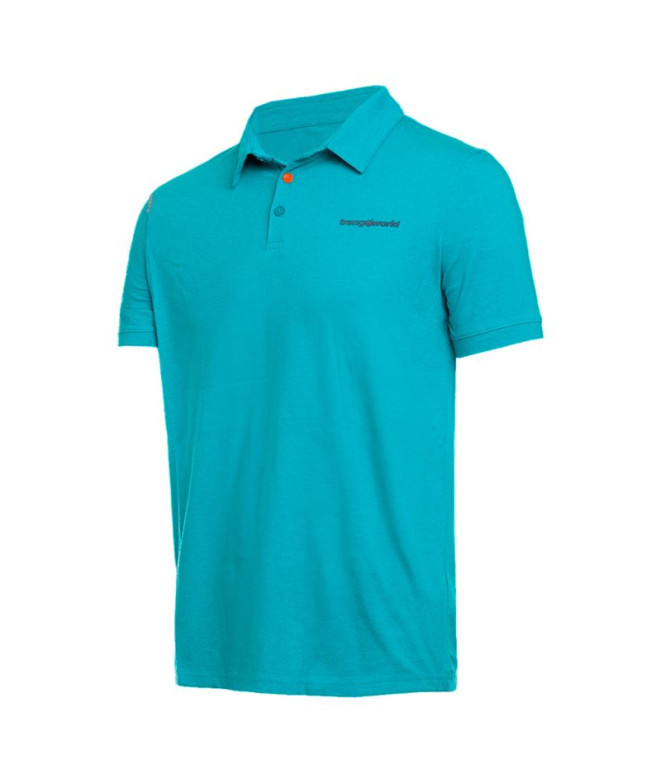 Polo de Montagne Trangoworld Finu Homme Bleu