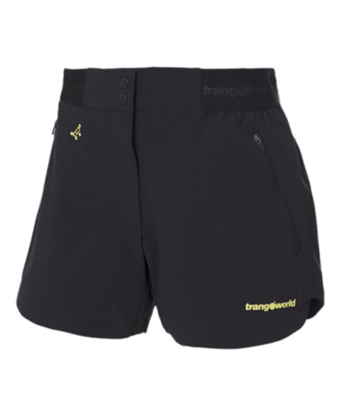 Pantaloneses de Montaña Trangoworld Stora Mujer Caviar/Ciruela Amarilla