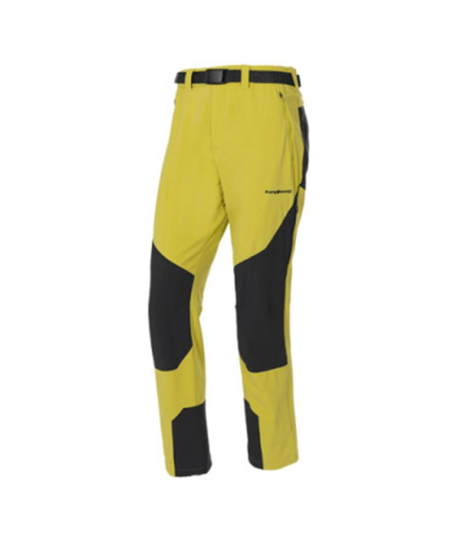 Pantalones de Montanha Trangoworld Muley Th Homem Oliva quente/Caviar/Antracite