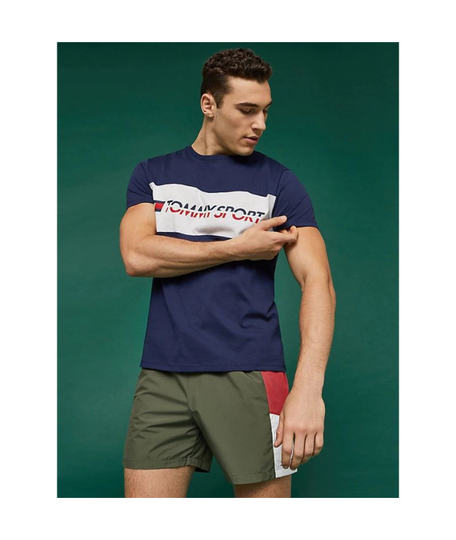 T-shirt Fitness Tommy Hilfiger Logo Driver