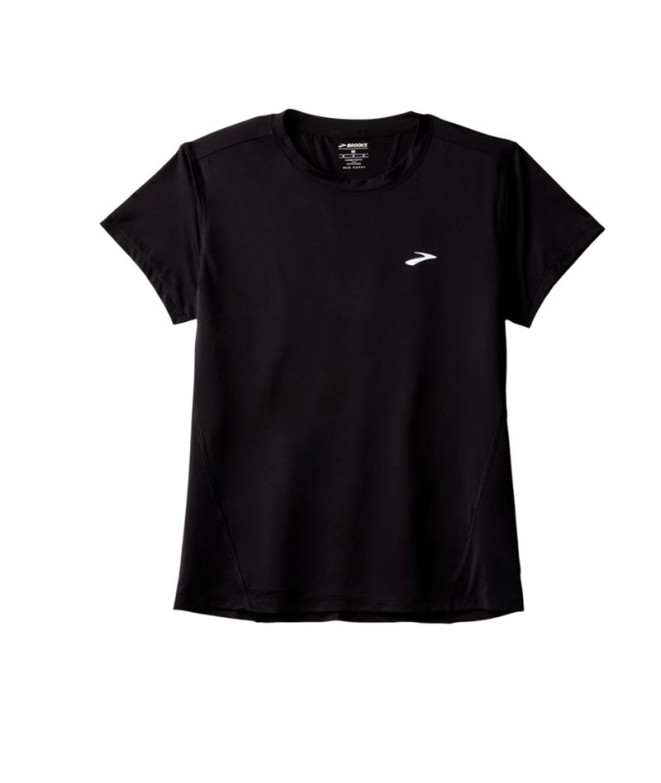 Camiseta de Running Brooks Sprint Free Sleeve 30 Mulher Preto