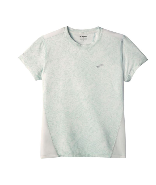 Camiseta de Running Brooks Sprint Free Sleeve 30 Uncharted Mujer