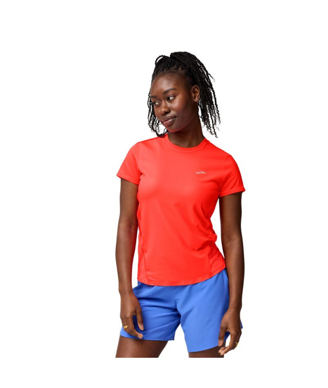 Camiseta de Running Brooks Sprint Free Sleeve 30 Neo Mulher