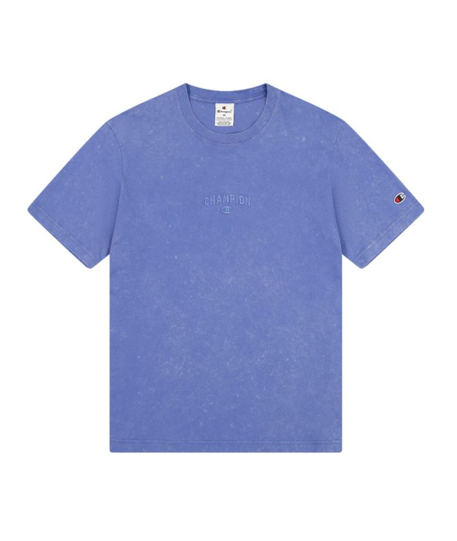 Camiseta Champion SS Hombre Svb Azul