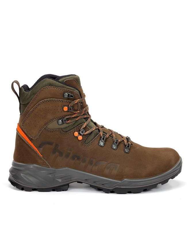 Botas de Montanha Chiruca Sequoia 01 Gore-Tex Verde / Laranja