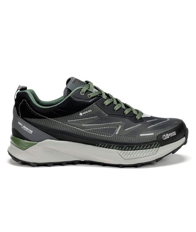 Zapatillas de Montaña Chiruca Sucre 01 Gore-Tex Hombre Gris/Verde