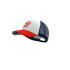 Boné de Running Compressport Trucker Vermelho