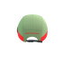 Boné de Running Compressport 5 Painéis Vermelho/Verde