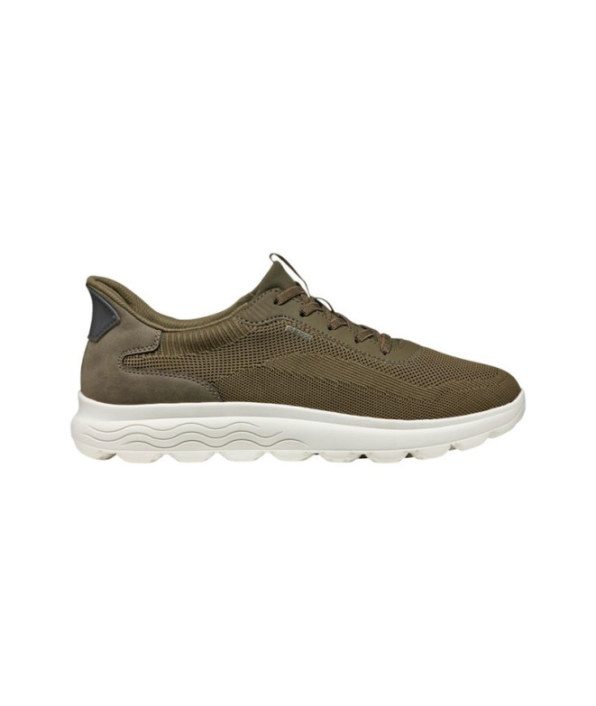 Zapatillas Geox Spherica Plus Verde Militar