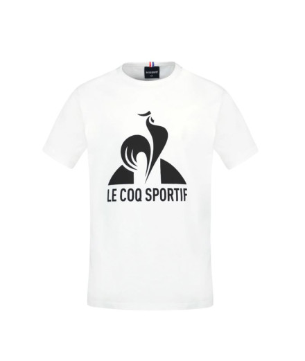 Camiseta Le coq Sportif Ess N°1 Enfant New Optical Blanco