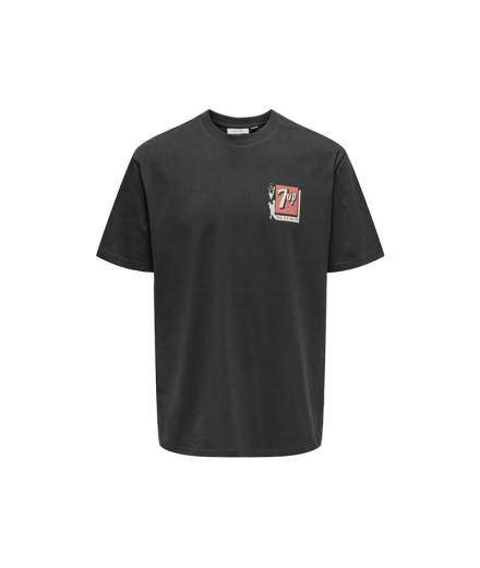 T-shirt ONLY & SONS Ons7Up Rlx Ss Homme Phantom