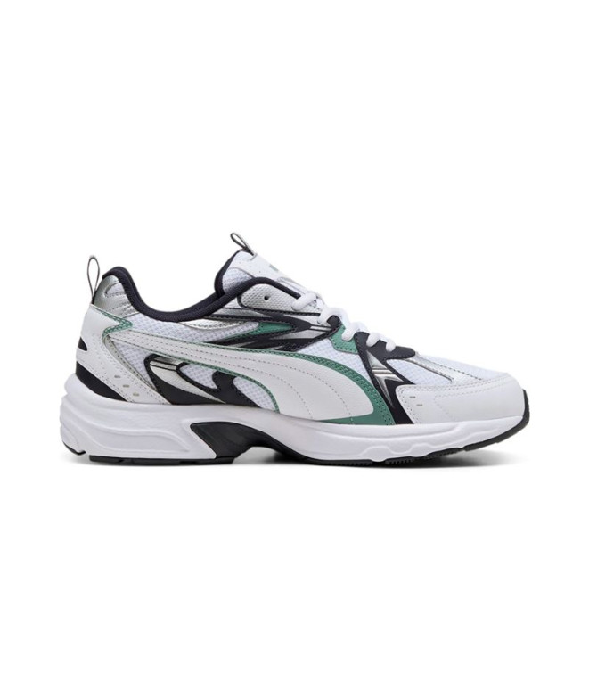 Chaussures Puma Milenio Tech Homme Blanc/Vert Lune