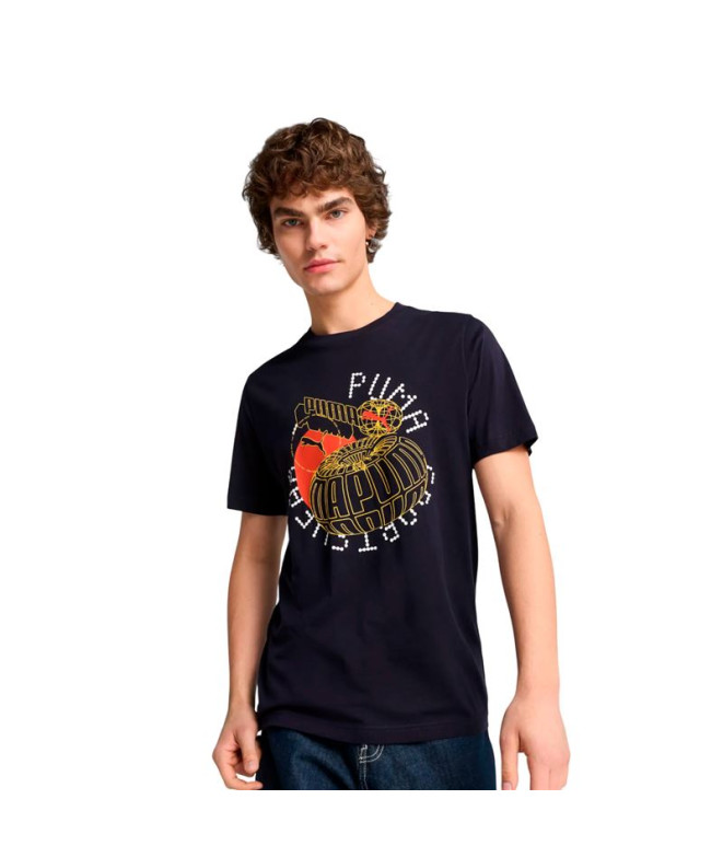 T-shirt Puma Graphics Execution Homme Noir