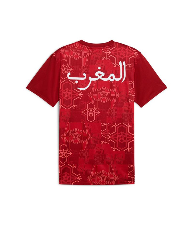 T-shirt Puma Maroc Prematch Ss Homme Rouge
