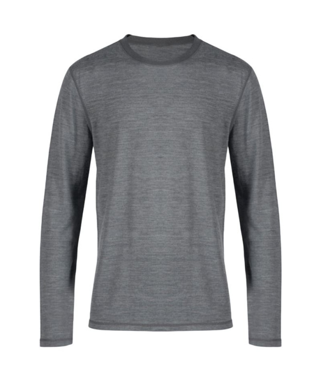 T-shirt de Montagne Joluvi Thermique Merino Base Gris Vigore