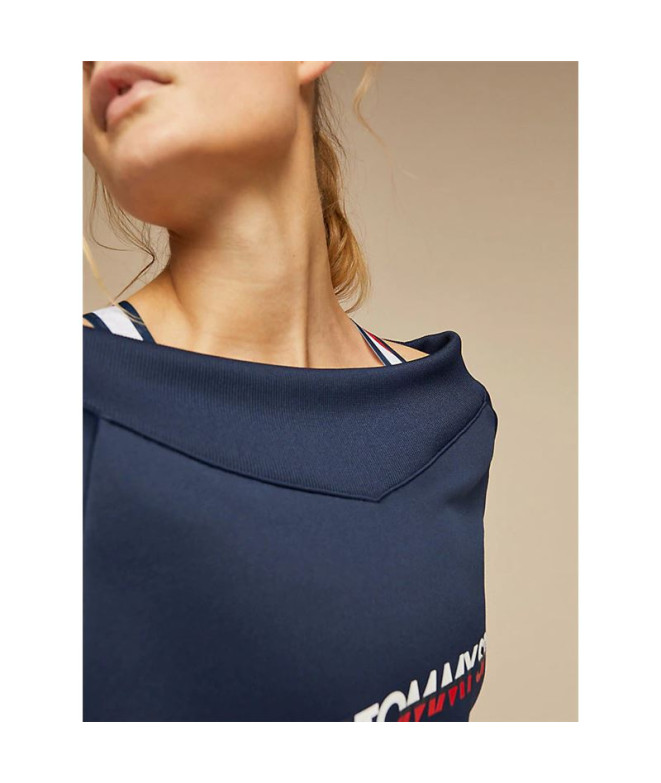 Sportswear sweatshirt Tommy Hilfiger Crop V Neck