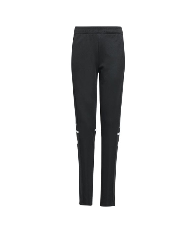 Pantalones de Fútbol adidas Squadra25 Tr Infantil Negro/Blanco