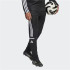 Calça de Futebol adidas Squadra25 Tr Infantil Preto/Branco