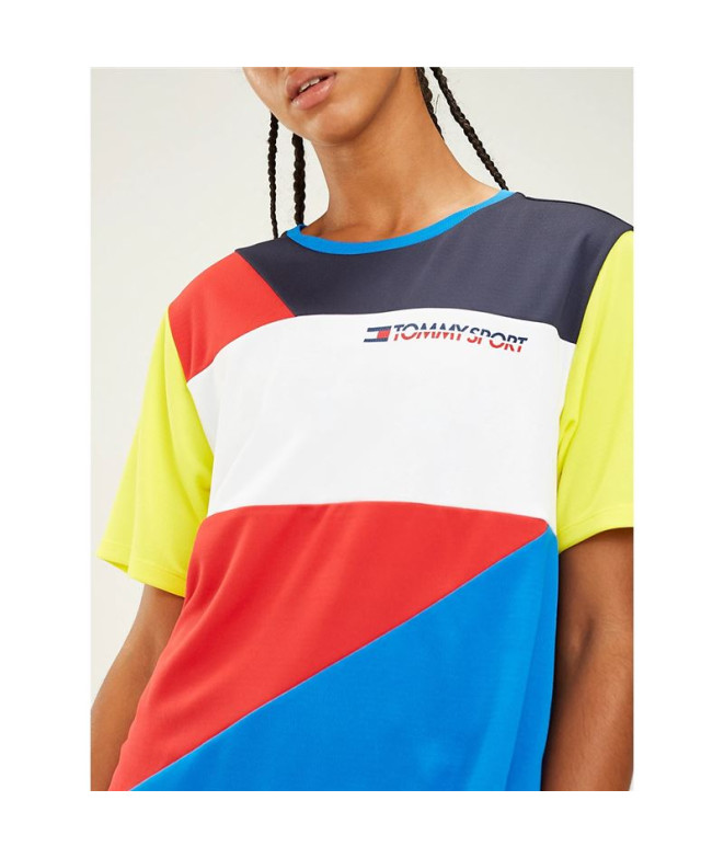 Tommy HilfigerCamisola de fitness com bloqueio...