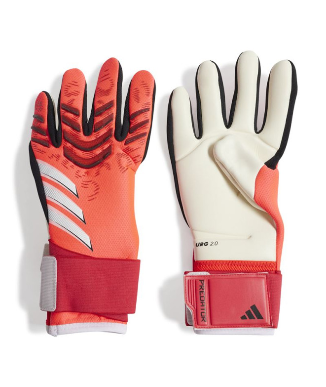 Guantes de Portero de Fútbol adidas Pred Gl Com Rojo