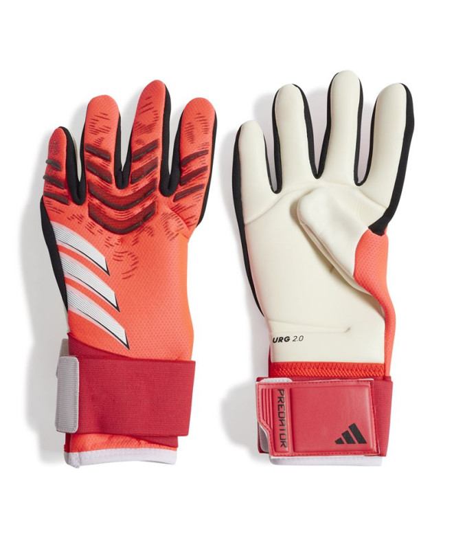 Luvas de goleiro de Futebol adidas Pred Gl Com Vermelho