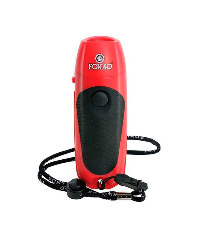 Apito Zastor Fox 40 Eletrônico Vermelho