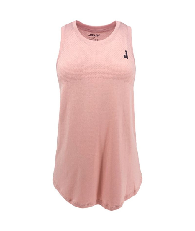 Top de montaña Joluvi Mia Tank W Mujer Rosa Palo