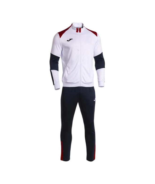 Chándal Joma Danubio Hombre Blanco/Dark Navy